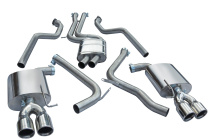 Audi S5 (B8 & 8.5) 3.0 TFSI Coupe 09- Catback Sportavgassystem (Ej Ljuddämpat) Cobra Sport